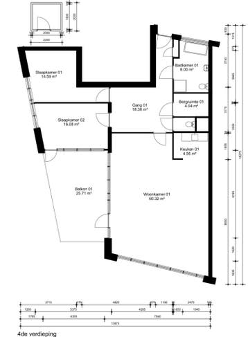 Te huur: Appartement Uilegats in Heerlen, Limburg, Heerlen, Appartement