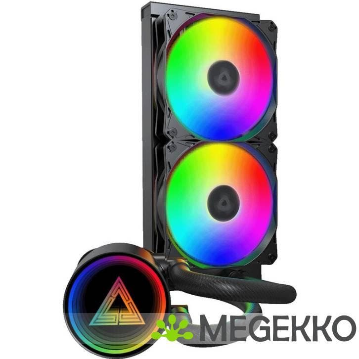 Montech LightFlow 240 ARGB Zwart, Computers en Software, Computerkoelers, Nieuw, Verzenden