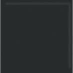 Wandtegel Cifre Block Handvorm Zwart Mat 15x15 (Muurtegels), Nieuw, Minder dan 20 cm, 10 m² of meer, Wandtegels