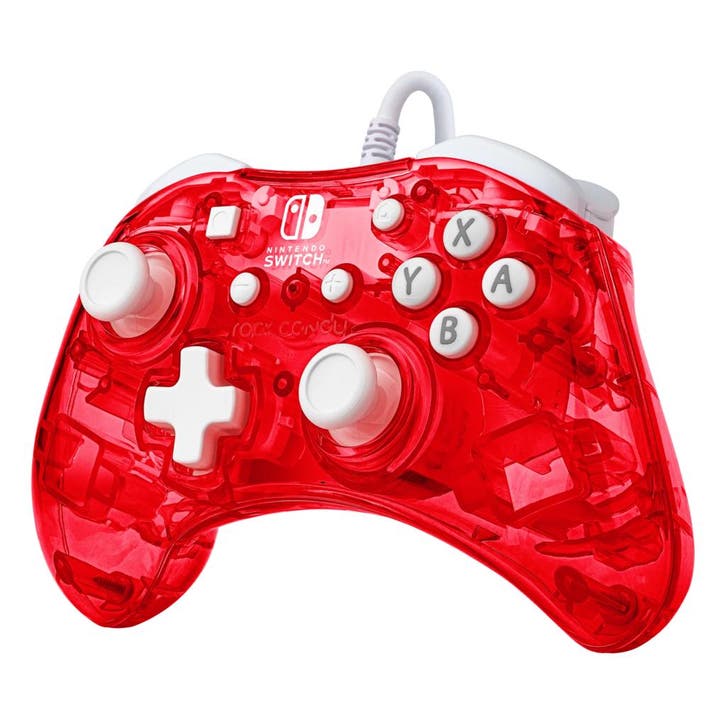 PDP Rock Candy Bedraad Controller voor Switch - Rood (500-18, Spelcomputers en Games, Spelcomputers | Nintendo Consoles | Accessoires