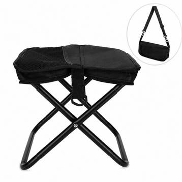 Norländer Stoel Tas 2-in-1 Opvouwbaar - Zwart, Verzenden, Nieuw
