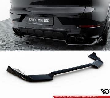 Rear Splitter voor Porsche Cayenne SUV / Coupe Sport Design, Ophalen of Verzenden