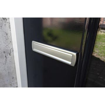 AXA Curve Plus briefplaat - aluminium naturel, Tuin en Terras, Brievenbussen, Verzenden, Nieuw