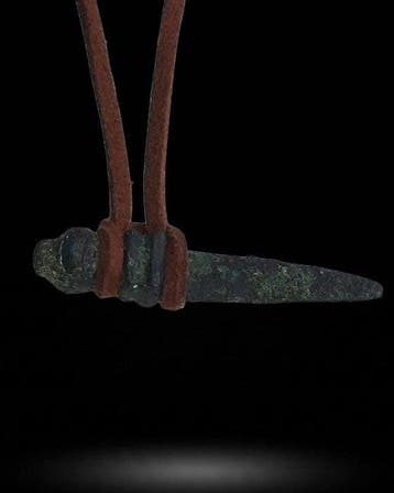 Oud-Romeins Amulet Gladius-zwaard. In uitstekende staat.