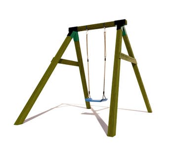 Houten Schommel BK Vierkant Hout Enkel, Ophalen of Verzenden, Nieuw