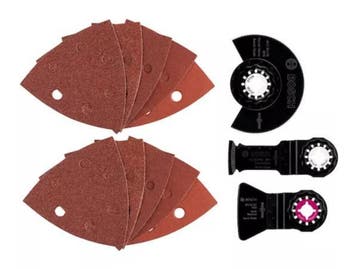 Veiling - 3x Bosch multitool All-in-One set 13-delig Wood an, Nieuw