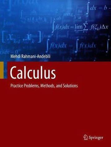 Calculus - Mehdi Rahmani-Andebili 9783030649791, Verzenden, Zo goed als nieuw, Mehdi Rahmani-Andebili