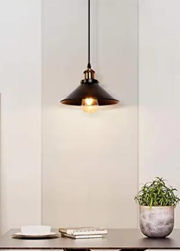 Vintage Industriële Hanglamp – Retro Loft Plafondlamp E27, Verzenden, Nieuw