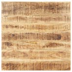 vidaXL Tafelblad 25-27 mm 60x60 cm massief mangohout, Verzenden, Nieuw