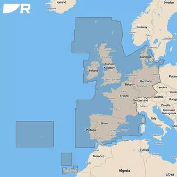 Raymarine LightHouse Waterkaart West Europa, Ophalen of Verzenden, Nieuw