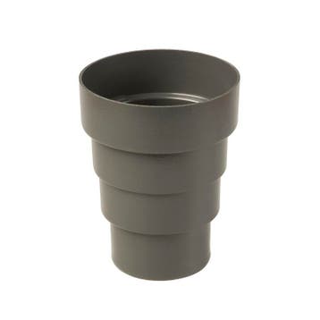Verloop KS 110-100-90-75 grijs voor Ventube dakdoorvoer 110, Verzenden, Nieuw