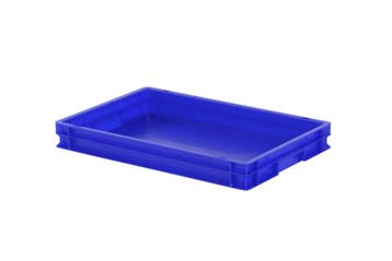 Stapelbak 600x400xH75mm gesl. GDH blauw, Ophalen of Verzenden, Nieuw