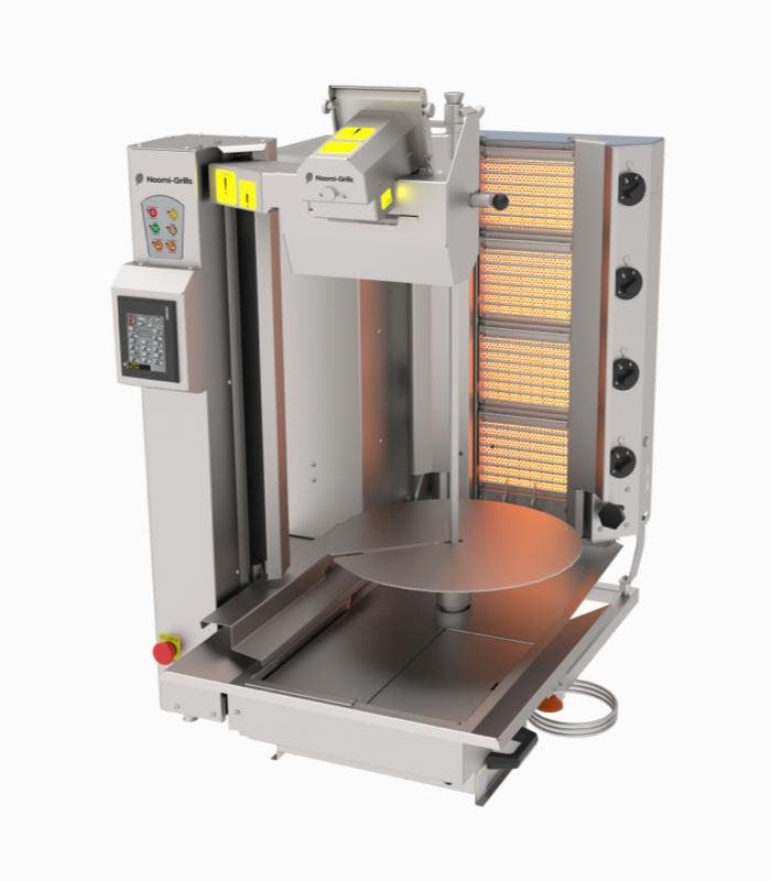 Naomi Grills RB.4.G | Robot Döner Grill Gas | 4 Branders | 1, Zakelijke goederen, Horeca | Keukenapparatuur, Nieuw in verpakking