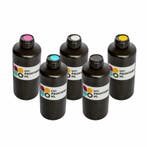 Complete kleuren set UV-inkt voor UV-printer 5x1000ml, Nieuw