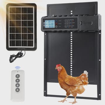 Automatische Kippenhok Deur met Timer, USB & Zonne-energie O, Verzenden, Nieuw