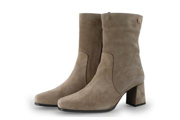 Babouche Enkellaarzen in maat 38 Beige, Verzenden, Beige, Lage of Enkellaarzen, Zo goed als nieuw