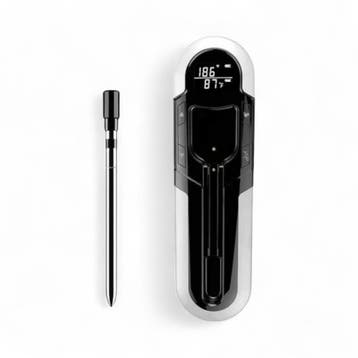 Draadloze BBQ Thermometer Grijs 150 Meter, Ophalen of Verzenden, Nieuw
