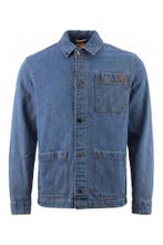 Timberland Jas in maat M Blauw, Kleding | Heren, Verzenden, Zo goed als nieuw, Blauw, Timberland
