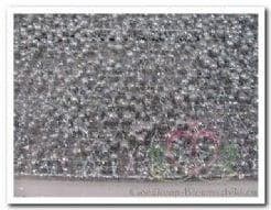 Decoratieplateau zilverglitter ca. 60 cm, Ophalen of Verzenden, Nieuw