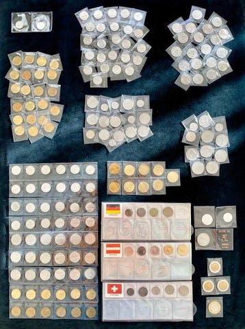 Italië, Duitsland, Oostenrijk, Zwitserland. Lotto 181 Monete