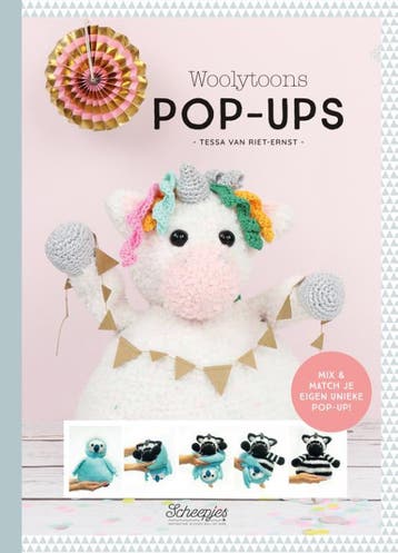 Woolytoons pop-ups - Tessa van Riet-Ernst 9789491840494, Boeken, Verzenden, Zo goed als nieuw, Tessa van Riet-Ernst