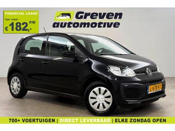 Volkswagen up! 1.0 | Camera | Clima | Cruise |, Stof, Zwart, Handgeschakeld, Nieuw