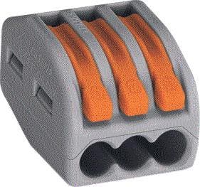 Draad Connector Verbindingsklem Lasklem 3-Polig Flexibel + M, Ophalen of Verzenden, Nieuw