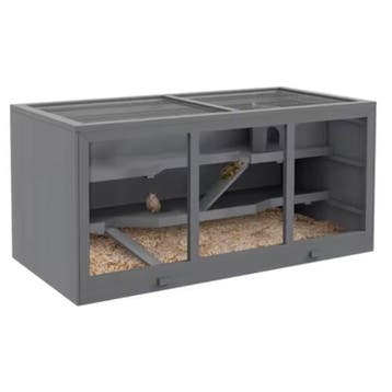 Houten Hamsterkooi 3 Verdiepingen – Grote Knaagdierenkooi, Verzenden, Nieuw