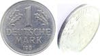 1 Mark Duitsland Fehlpraegung 1 Dm 1981 F ohne Randinschr..., Verzenden