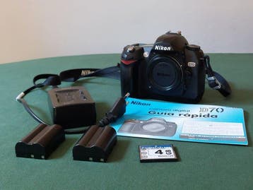 Nikon D70 body Digitale camera, Nieuw