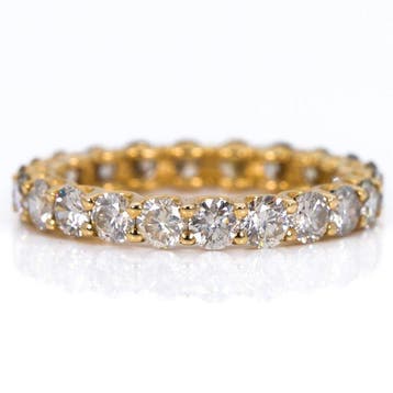 Zonder minimumprijs - Ring - 14 karaat Geel goud - 2.18ct., Nieuw