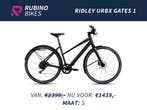 RIDLEY URBX GATES 1 (S) - URBAN E-BIKE - 40% KORTING, Fietsen en Brommers, Elektrische fietsen, Nieuw, 47 tot 51 cm, 30 tot 50 km per accu