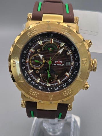 DeLorean Watch Uhr Full Calendar - Back to the Future - 45, Nieuw