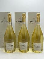 Cattier, Blanc de Blancs - Champagne Premier Cru - 3 Magnums, Nieuw