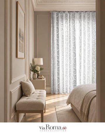VIA ROMA 60 - Gordijnstof Via Roma 60 – HANNAH Collectie -