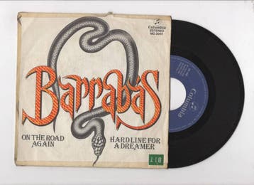 Barrabas – On The Road Again / Hard Line For A Dreamer (1-7, Ophalen of Verzenden, Nieuw in verpakking