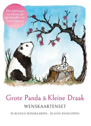 Grote Panda & Kleine Draak - Wenskaartenset | James Norbury, Ophalen of Verzenden, Nieuw, James Norbury