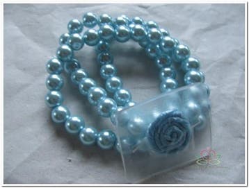 Corsage Polscorsage-armband Avery Lichtblauw, Ophalen of Verzenden, Nieuw