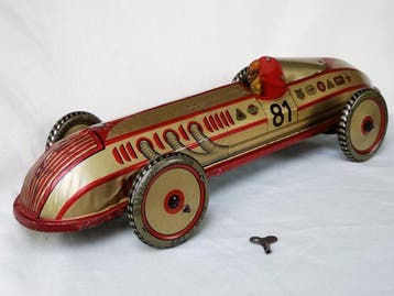 Saalheimer & Strauss - Blikken speelgoed - Raceauto -