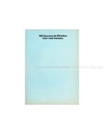 1970 VOLKSWAGEN TRANSPORTER T2 BROCHURE NEDERLANDS, Nieuw, Volkswagen, Author