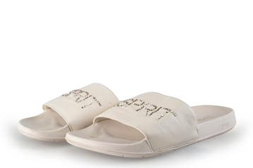 Esprit Slippers in maat 40 Wit, Kleding | Dames, Slippers, Verzenden, Wit, Zo goed als nieuw