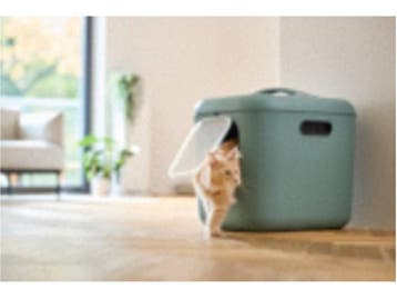 Rotho MyPet Biala XL - Kattenbak - Extra Groot - Groen, Verzenden, Nieuw