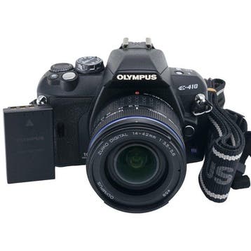 Olympus E-410 + Zuiko Digital 14-42mm F3.5-5.6 ED Digitale, Nieuw