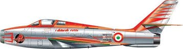 F-84F Thunderstreak i Diavoli Rossi, Verzenden, Nieuw