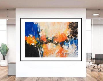 Dam Domido - Heat - 150 x 100 cm