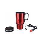 Elektrische mok + 12V heater - 450ml - Met sigarettenplug, Ophalen of Verzenden, Nieuw