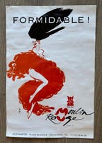 René Gruau - Moulin Rouge “Formidable!” - Jaren 1990
