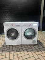 KORTING! BOSCH 9KG WASMACHINE BOSCH 9KG WARMTEPOMPDROGER!, Witgoed en Apparatuur, Wasmachines, Energieklasse A of zuiniger, 1200 tot 1600 toeren