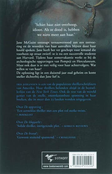 De opgraving 9789024555246 Iris Johansen, Boeken, Thrillers, Verzenden, Gelezen, Iris Johansen
