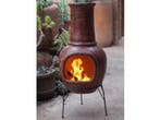 Sol-y-Yo Chimenea Terracotta Tuinhaard (rood, 105 cm), Tuin en Terras, Tuinhaarden, Verzenden, Nieuw